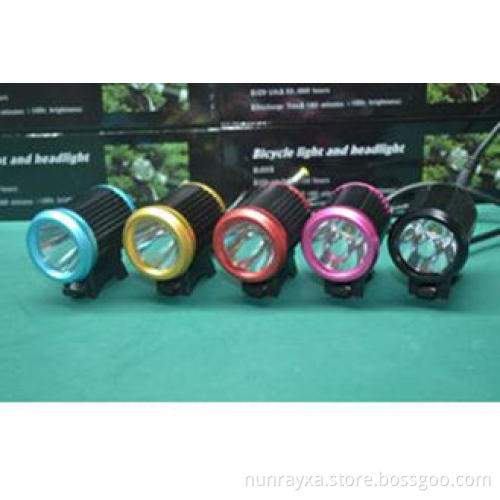 Black 10 Watt Cree LED Bike Light 3 switch Mode , Led bicyc